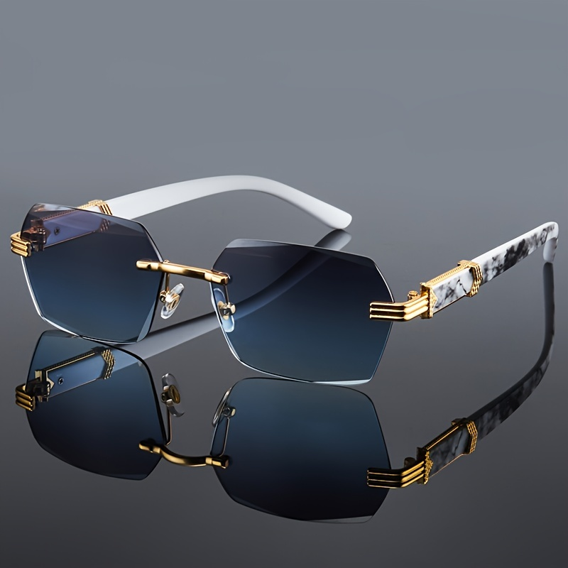 Men'S Fashion Rimless Glasses - Fashion Rimless Sunglasses Men Women Populare