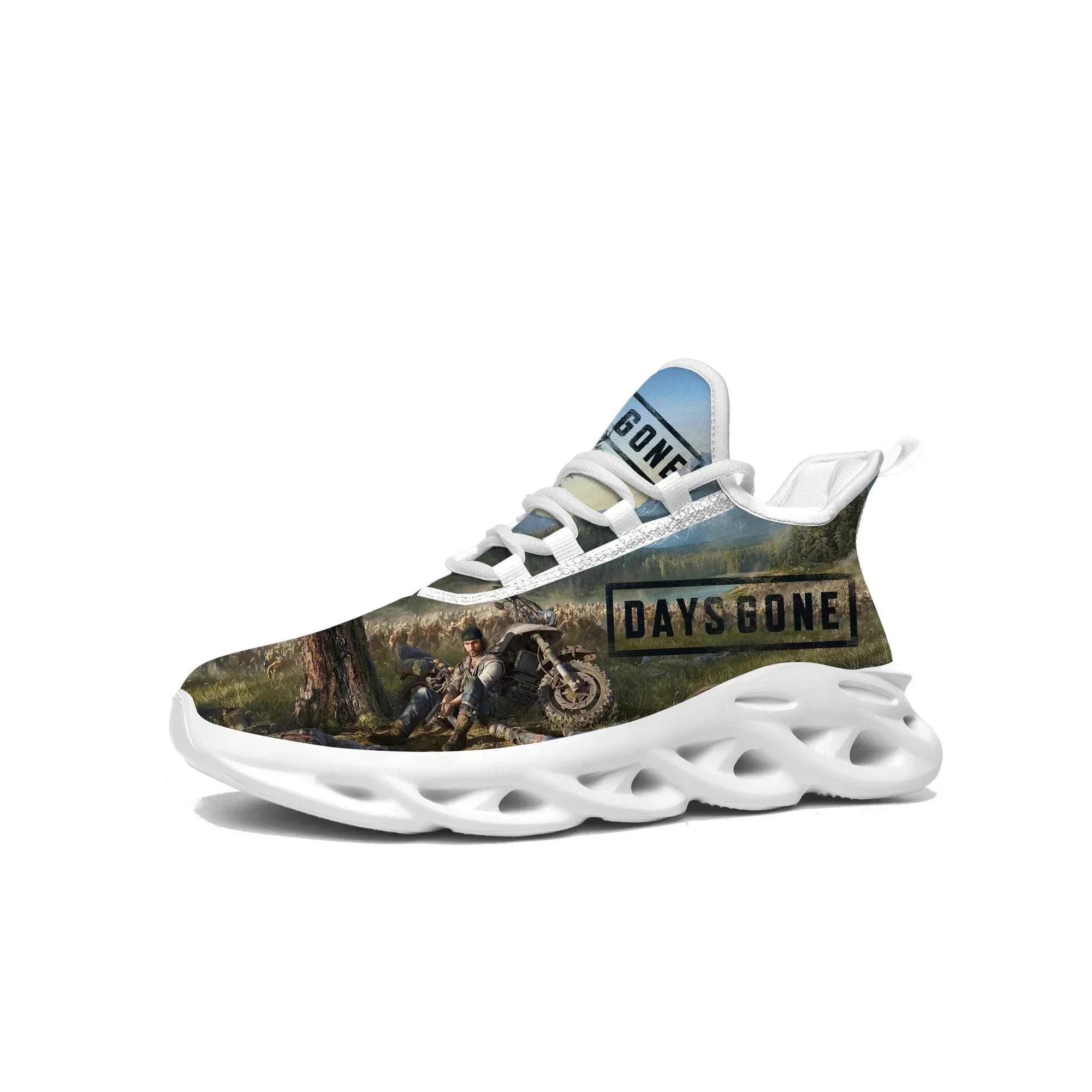 Men'S Fashion Running Shoes - Days Gone Sneakers Hot Cartoon Game