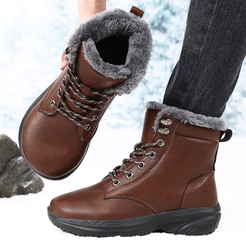 Men Winter Snow Boots for Wate - Men'S Fashion Running Shoes recension och pris
