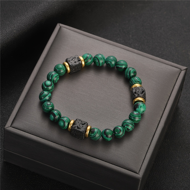 1pc New Malachite Bracelets Me - Mens Fashion Help recension och pris
