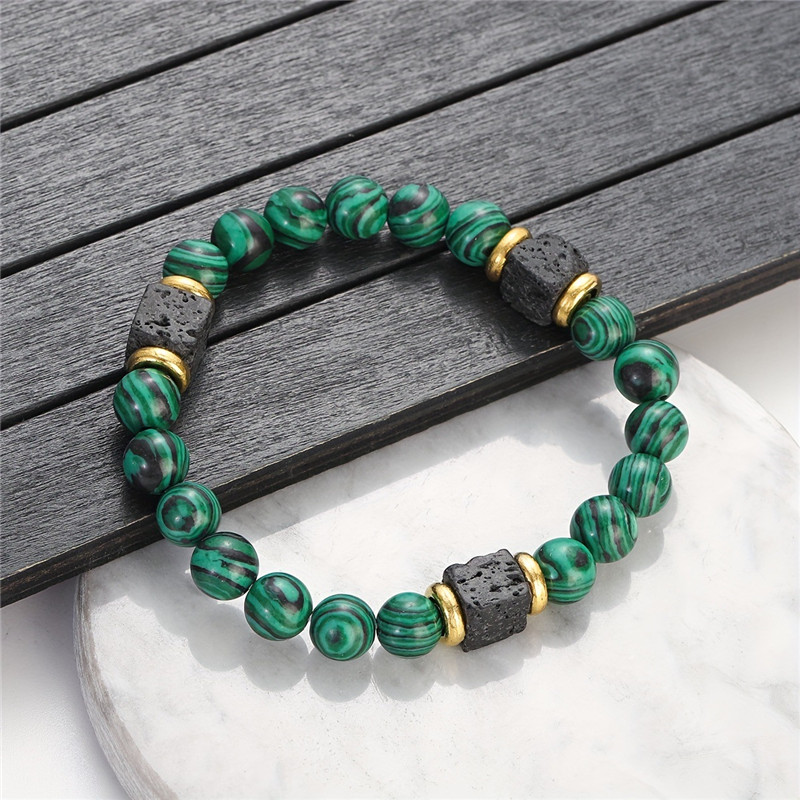 1pc New Malachite Bracelets Me - Mens Fashion Help recension och pris