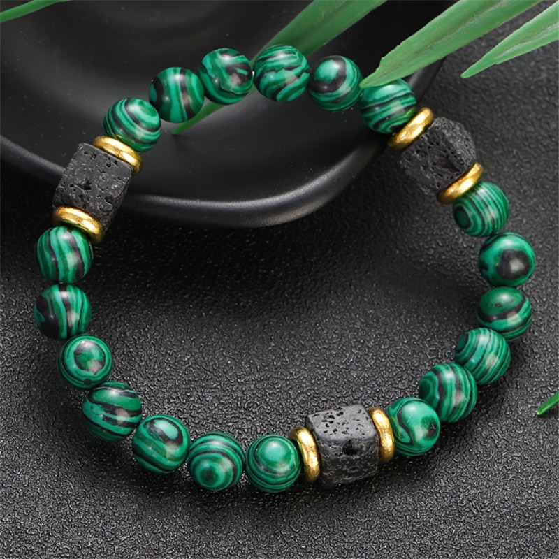 1pc New Malachite Bracelets Me - Mens Fashion Help recension och pris