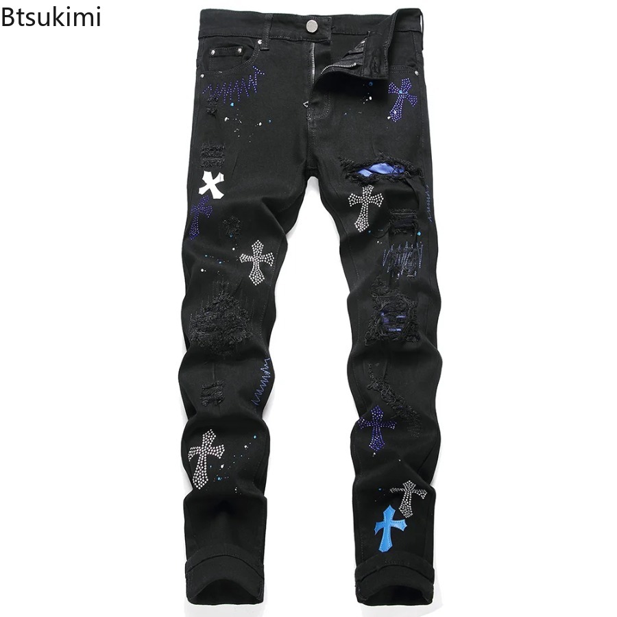 2026 New Men's Fashion Crystal - Men'S Fashion Nova Jeans recension och pris