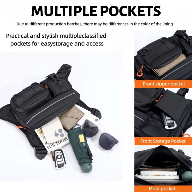 Men's Tactical Chest Bag, Runn - Tactical Vest Men recension och pris