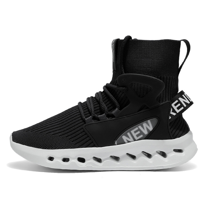 Trendy Men High Top Sock Shoes - Men'S Fashion Running Shoes recension och pris