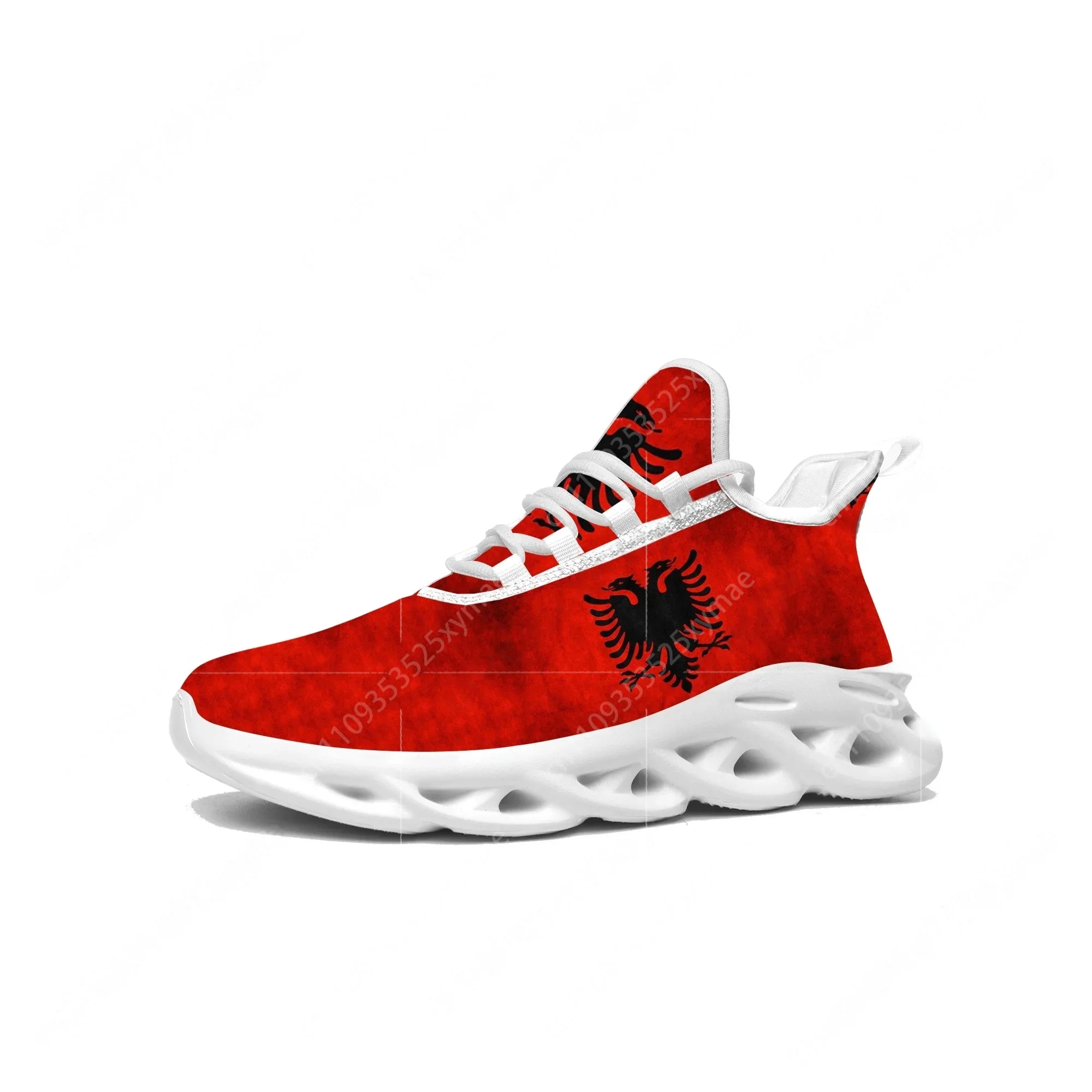 Albanian Flag Flats Sneakers M - Men'S Fashion Running Shoes recension och pris