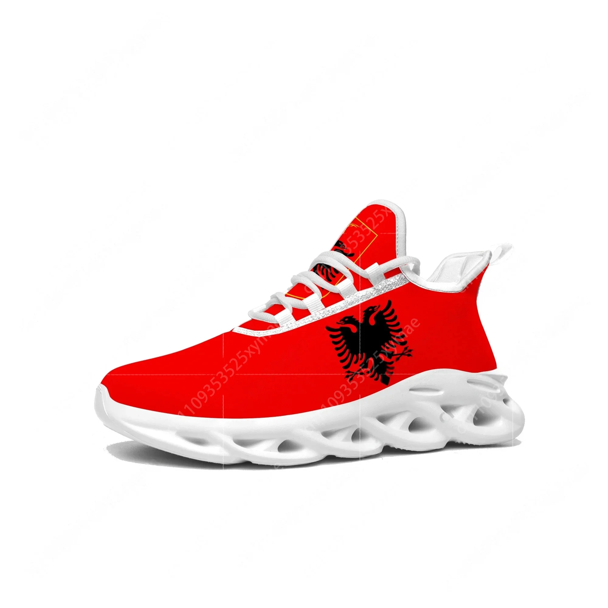 Albanian Flag Flats Sneakers M - Men'S Fashion Running Shoes recension och pris