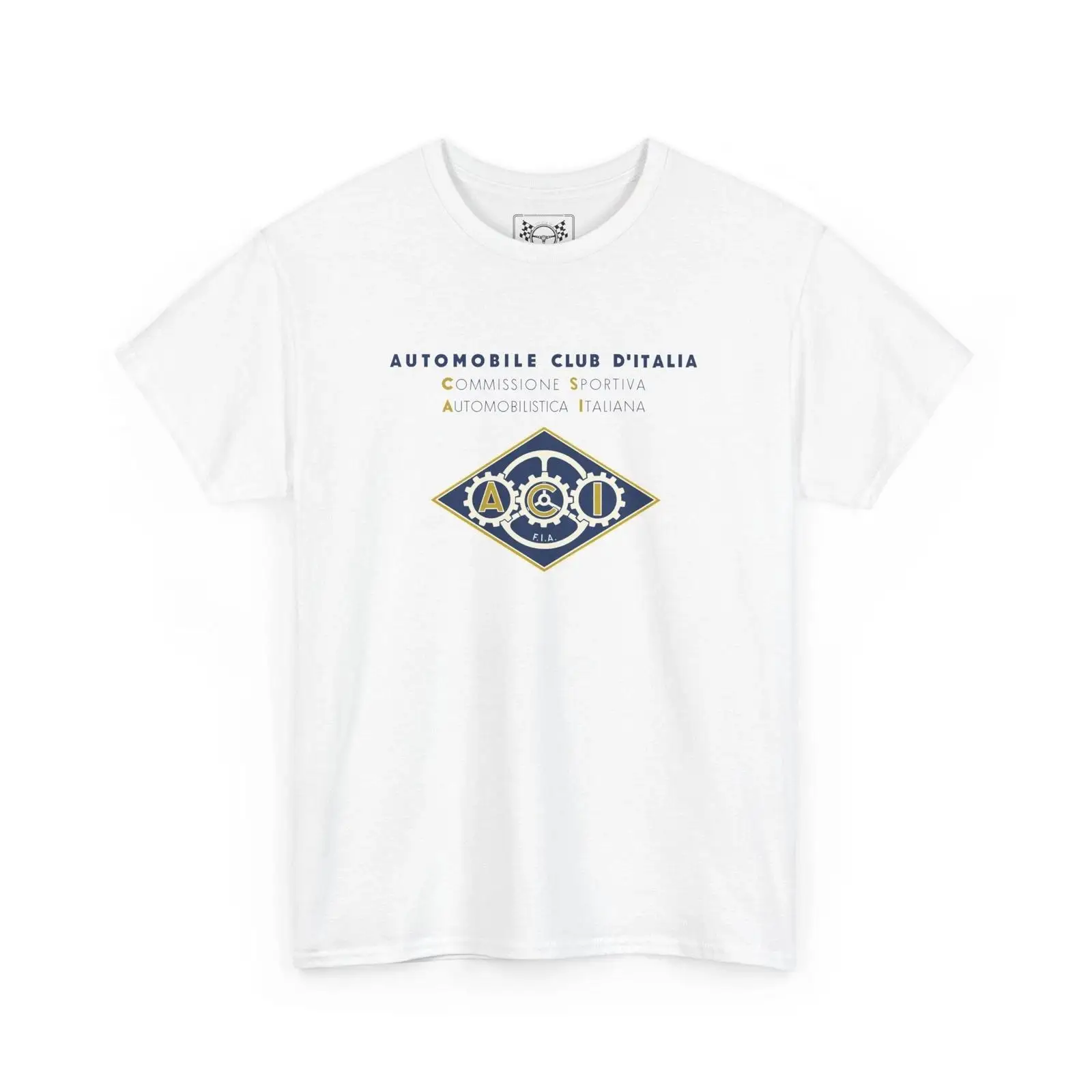 Italian Auto Club Vintage T Sh - Men'S Fashion History recension och pris