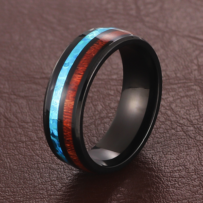 Minimalist Band Ring Made Of S - Men'S Fashion All Black Outfit recension och pris