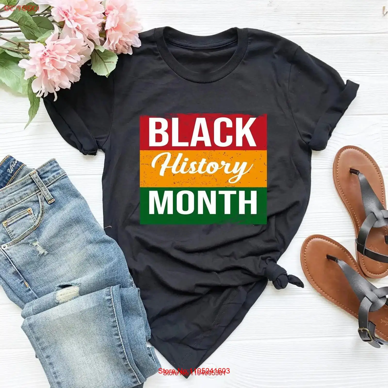 Black History Month T Shirt Li - Men'S Fashion History recension och pris