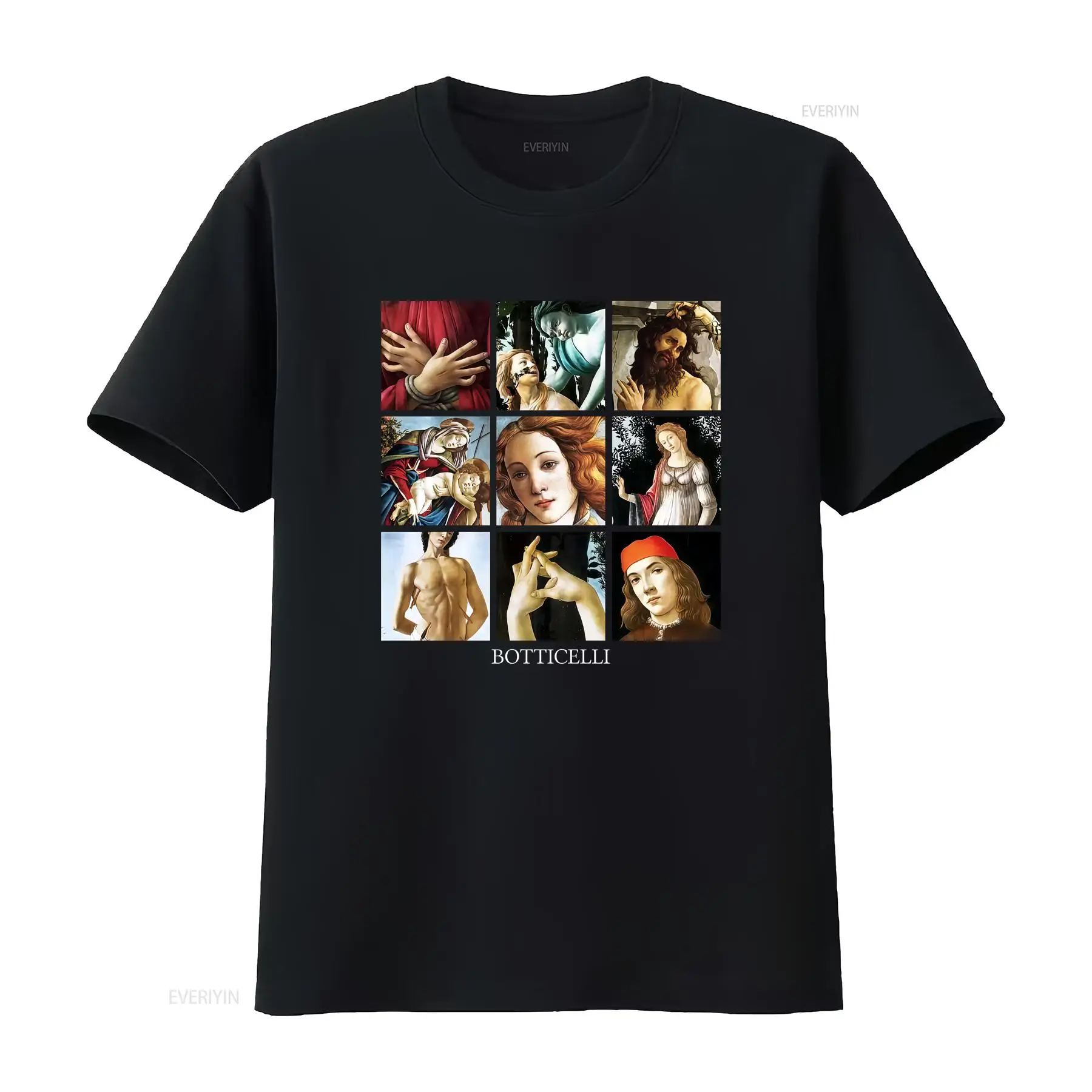 Botticelli Details T Shirt Art - Men'S Fashion History recension och pris