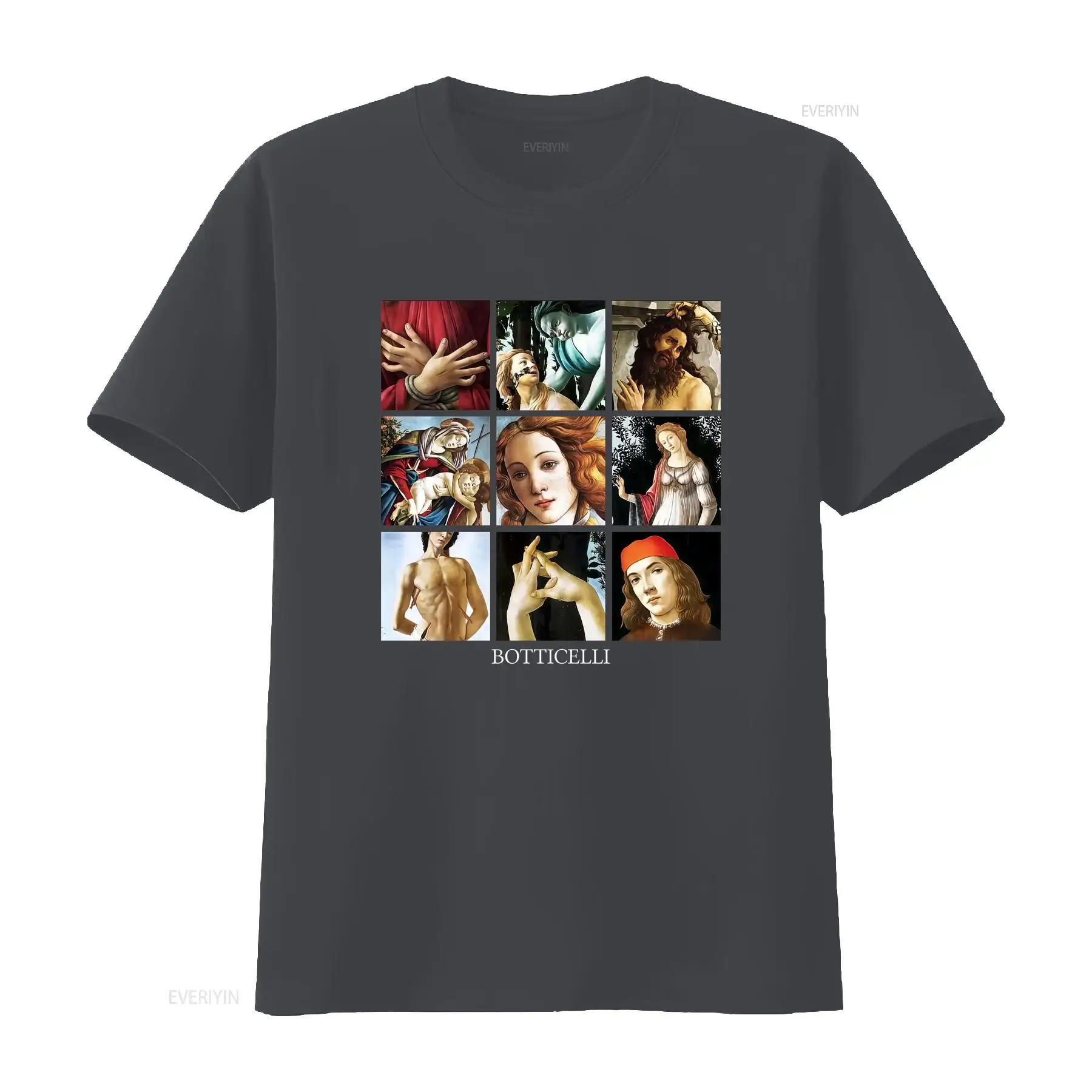 Botticelli Details T Shirt Art - Men'S Fashion History recension och pris