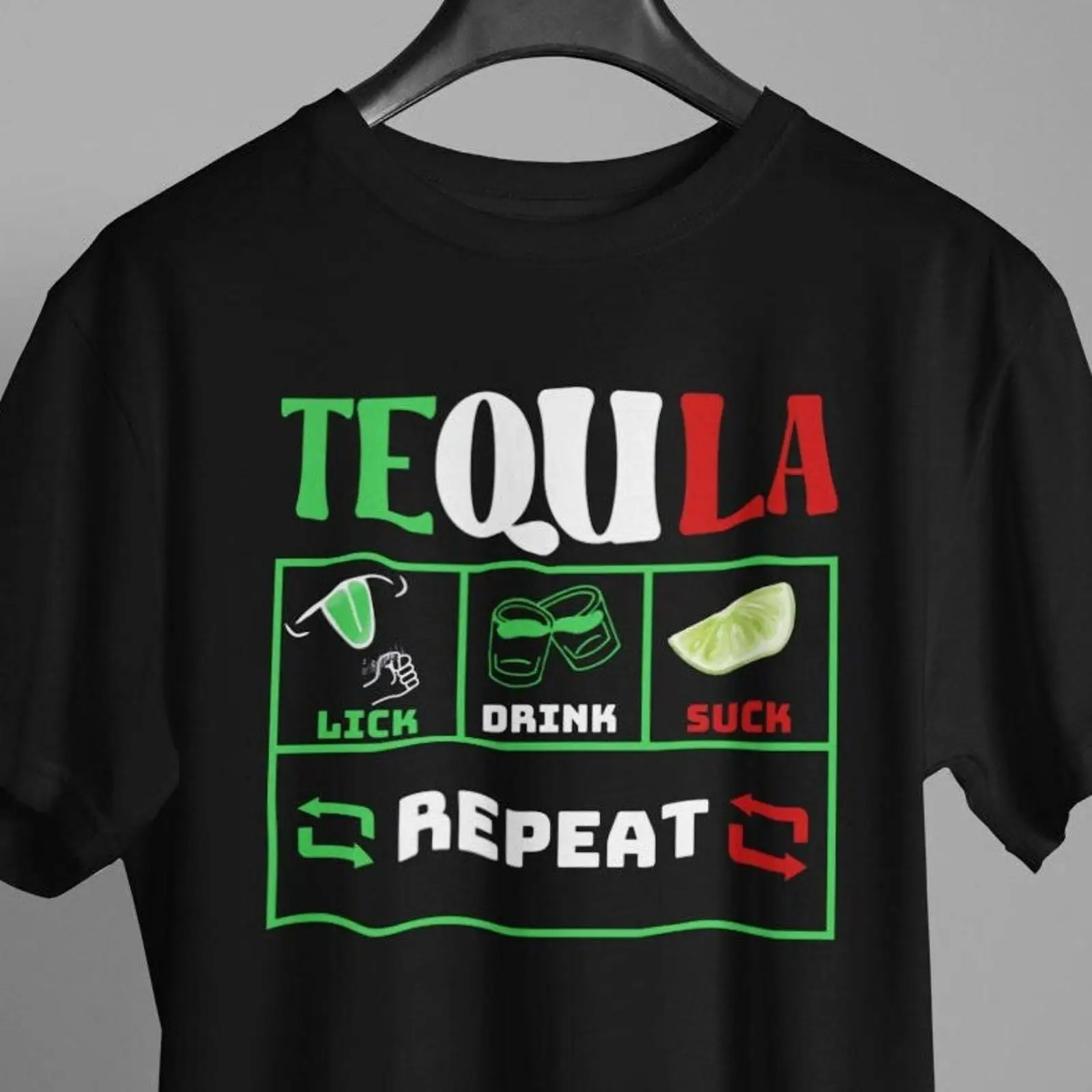 Tequila Drinking T Shirt Lads  - Men'S Fashion Night Out recension och pris