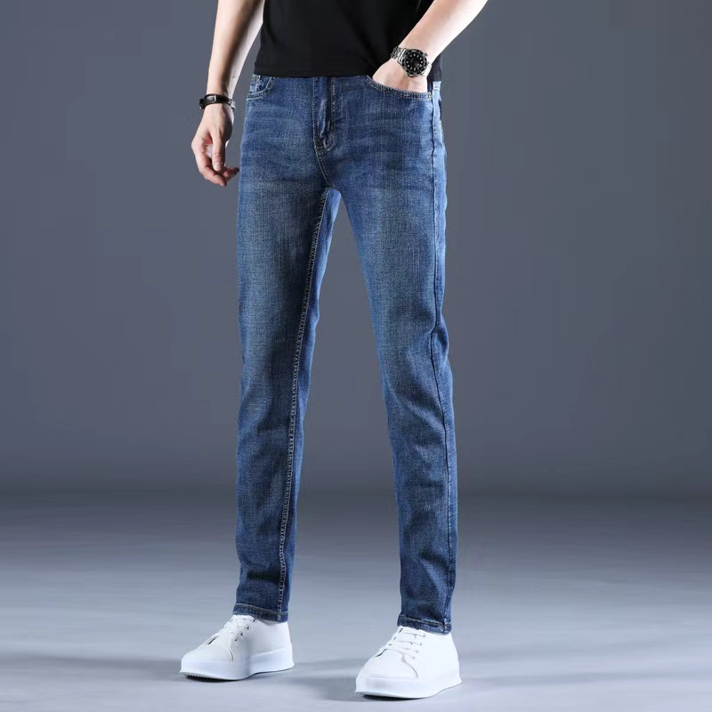 2026 Men's Denim Jeans Thin Su - Men'S Fashion Nova Jeans recension och pris
