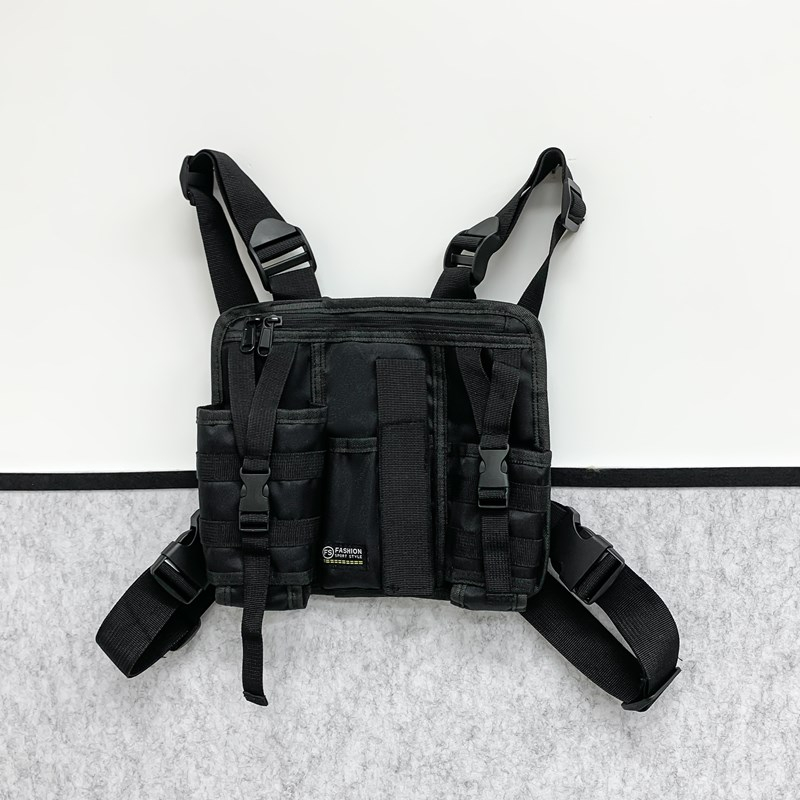 Hip-hop Streetwear Men Chest B - Tactical Vest Men recension och pris