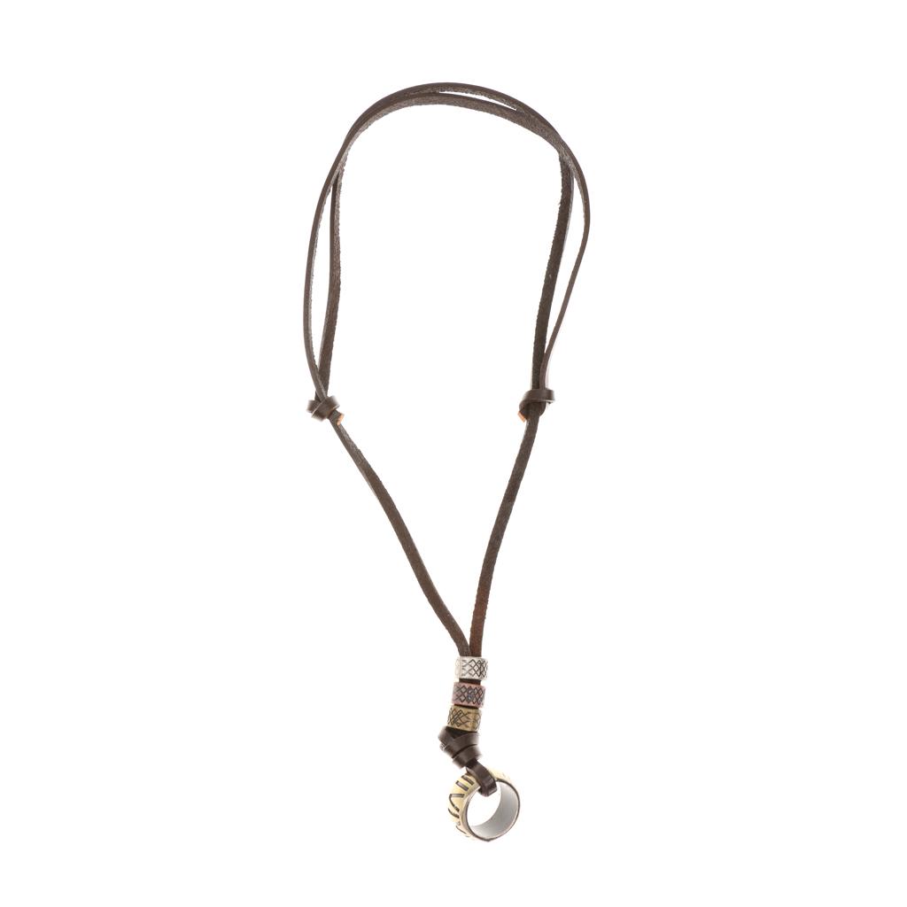 Fashion Leather Necklace for M - Men'S Fashion Night Out recension och pris