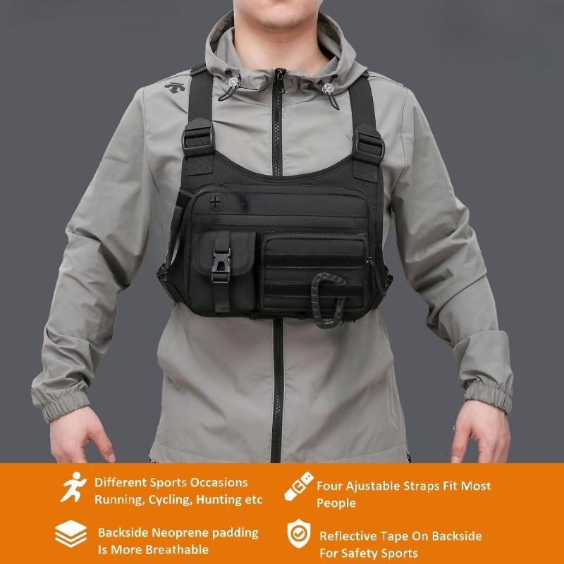 Unisex Tactical Outdoor Chest  - Tactical Vest Men recension och pris