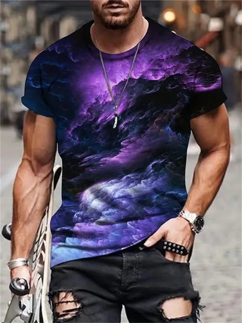 Men's Purple Galaxy Nebula Pri - Men'S Fashion Night Out recension och pris