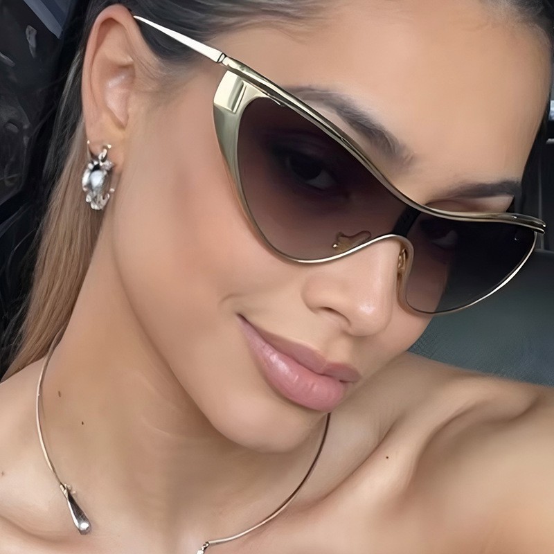 Rimless Y2K Style Sunglasses R - Men'S Fashion Rimless Glasses recension och pris