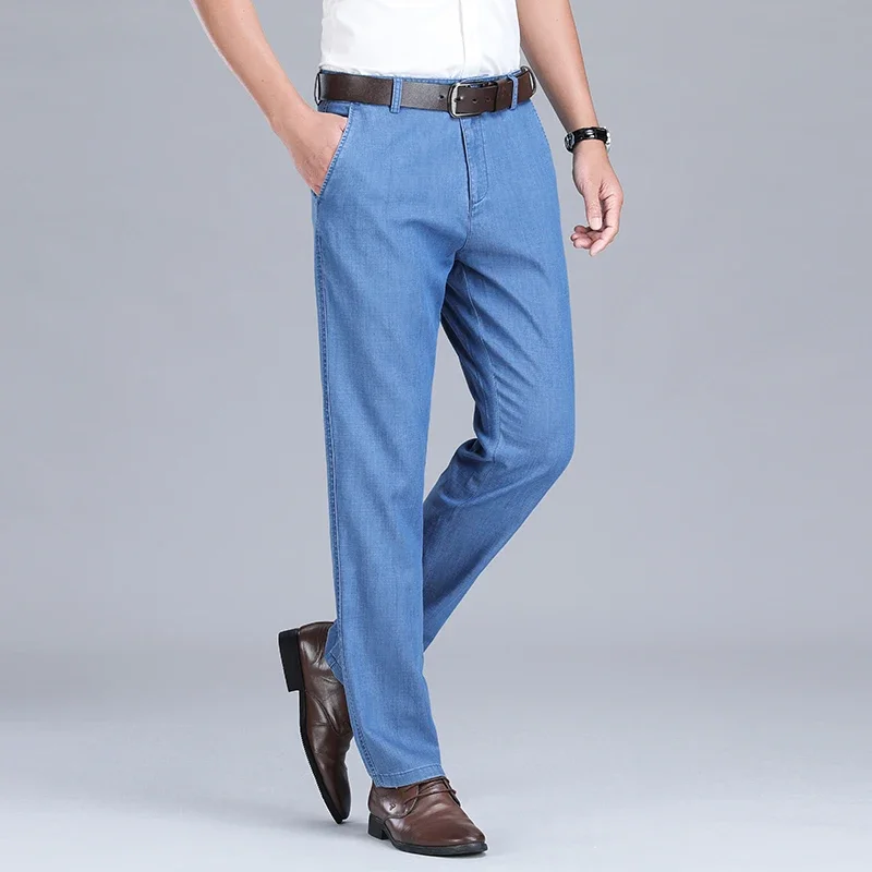 2024 New Men's Thin Lyocell Fa - Men'S Fashion Nova Jeans recension och pris