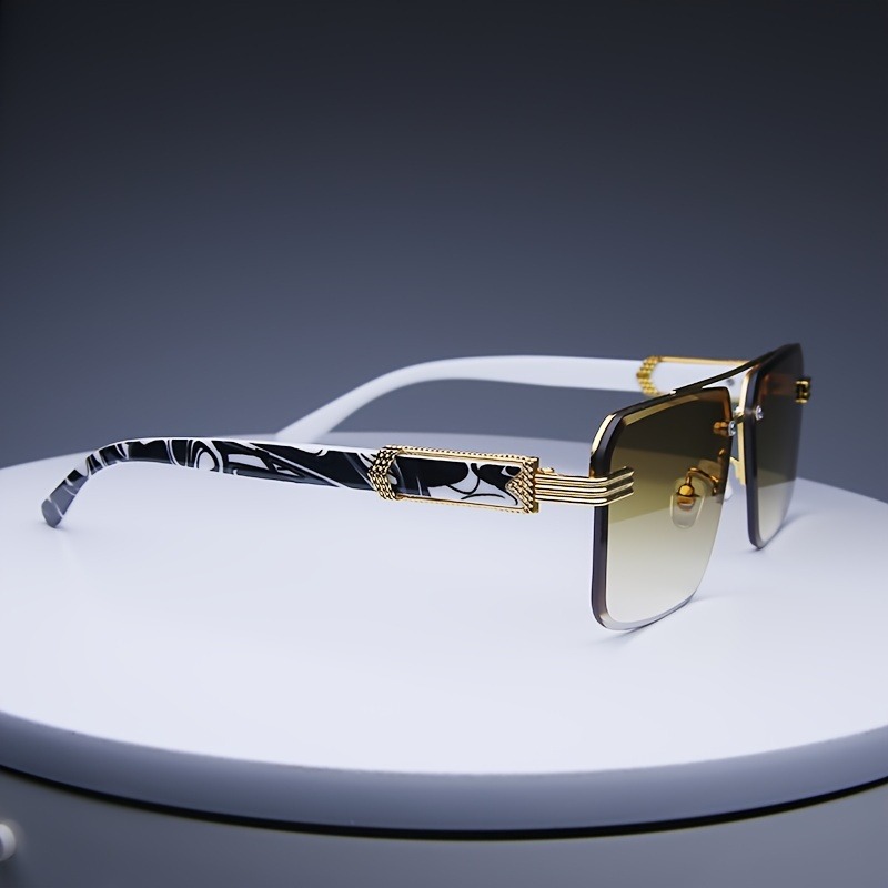 Fashion Rimless Sunglasses Men - Men'S Fashion Rimless Glasses recension och pris