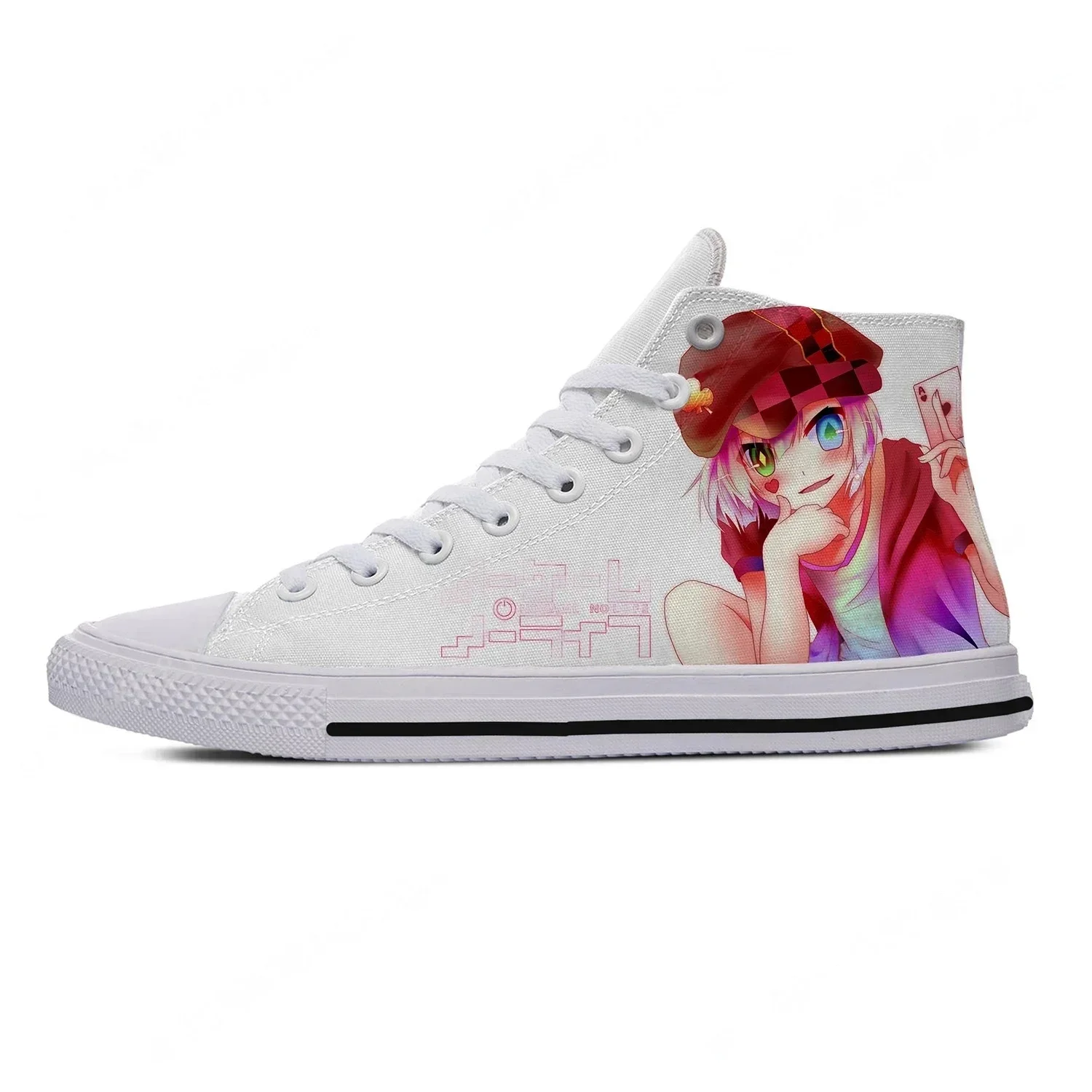 Anime NO GAME NO LIFE High Top - Men'S Fashion Running Shoes recension och pris