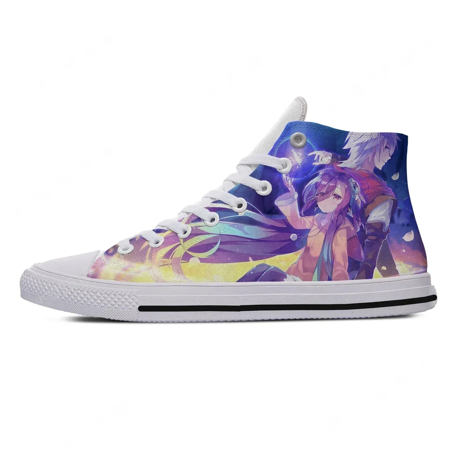 Anime NO GAME NO LIFE High Top - Men'S Fashion Running Shoes recension och pris