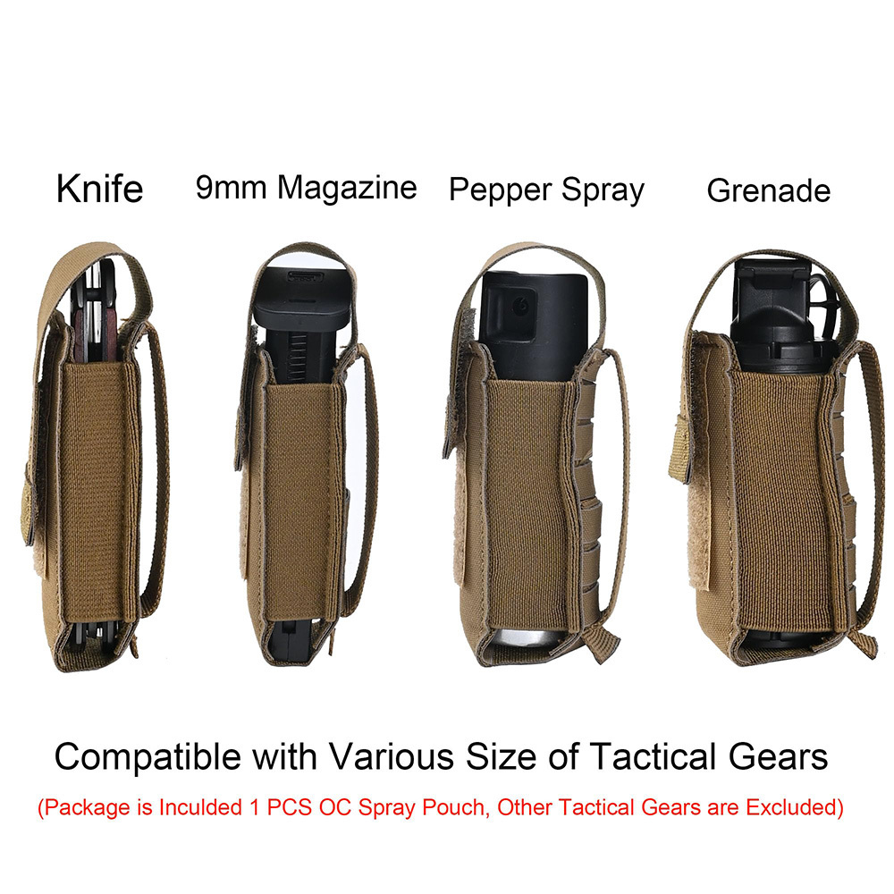 Tactical Molle OC Pepper Spray - Tactical Vest Men recension och pris