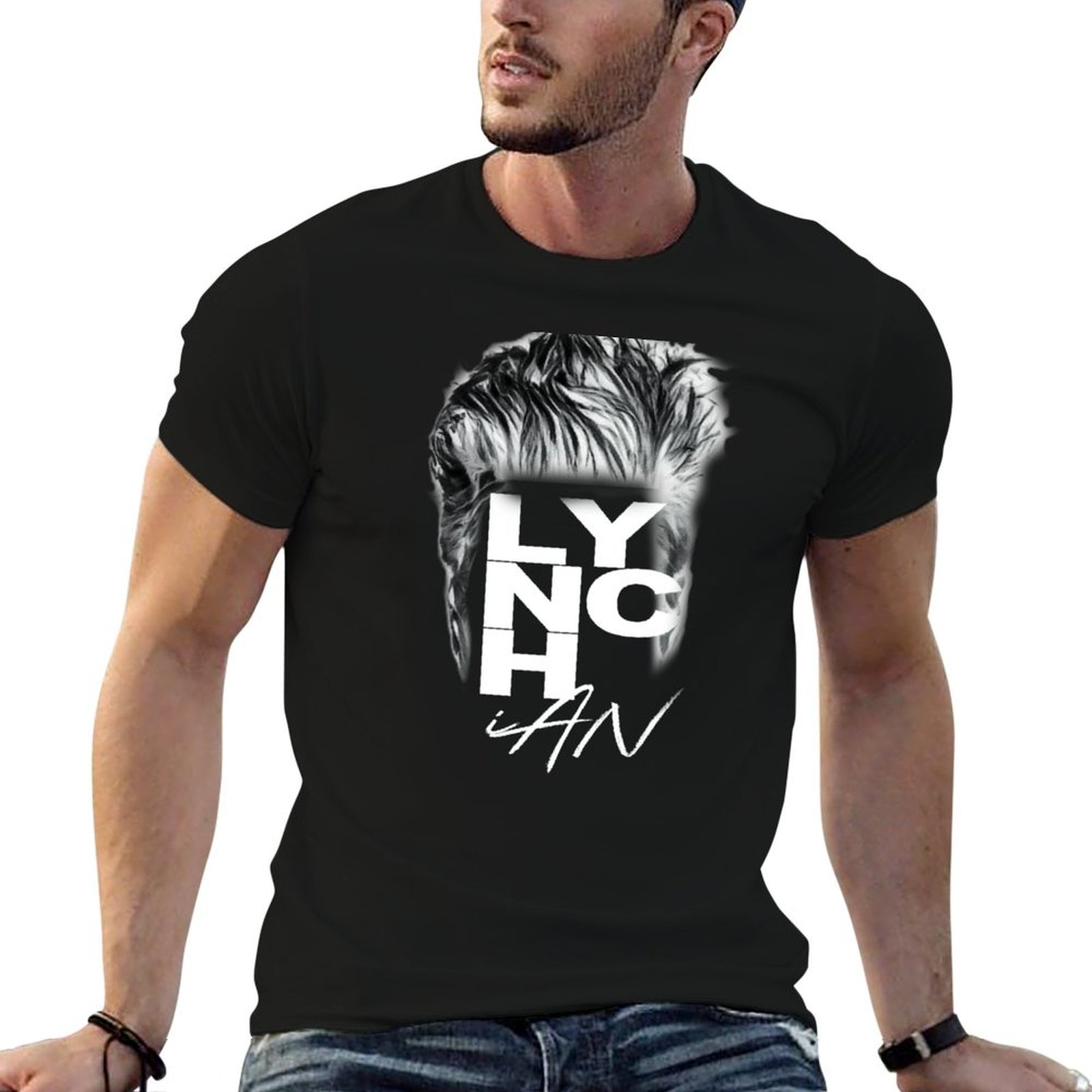 Lynch Haircut - Black T-Shirt  - Men'S Fashion Haircuts recension och pris