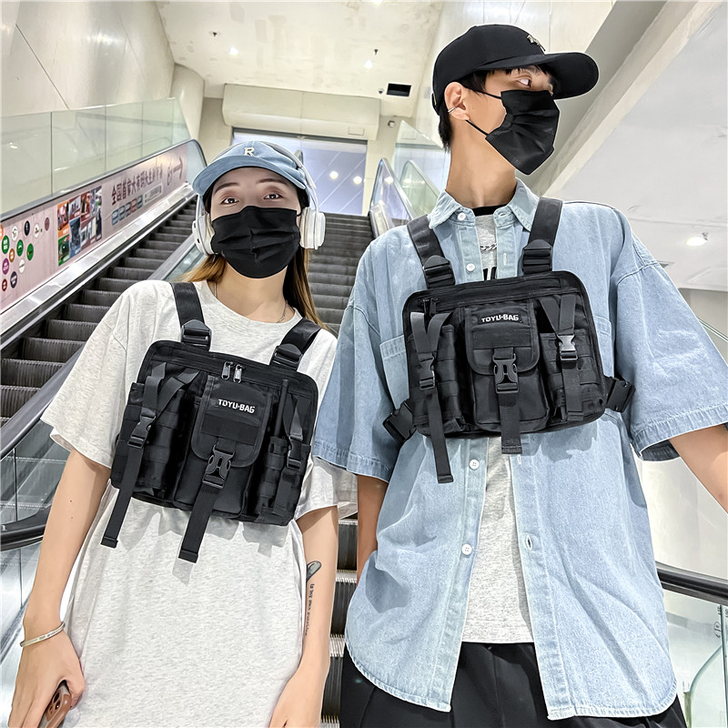 Hip-hop Streetwear Ladies Ches - Tactical Vest Men recension och pris