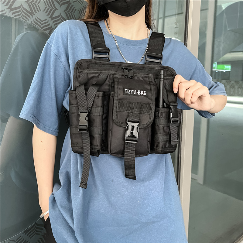 Hip-hop Streetwear Ladies Ches - Tactical Vest Men recension och pris