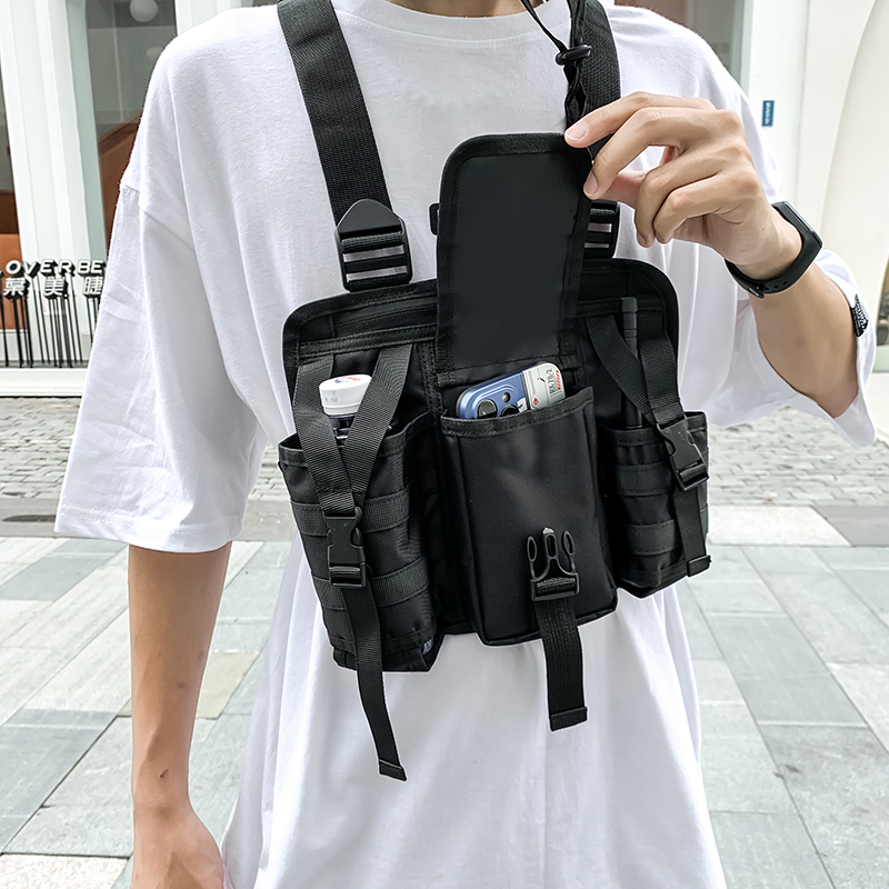 Hip-hop Streetwear Ladies Ches - Tactical Vest Men recension och pris