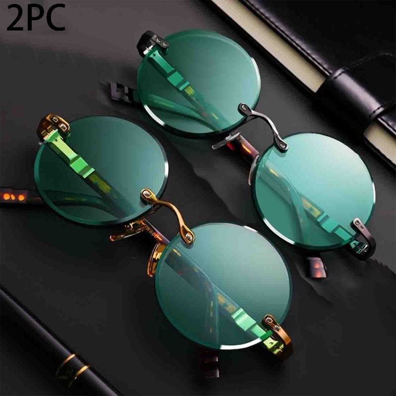Fashion Classic Rimless Sungla - Men'S Fashion Rimless Glasses recension och pris