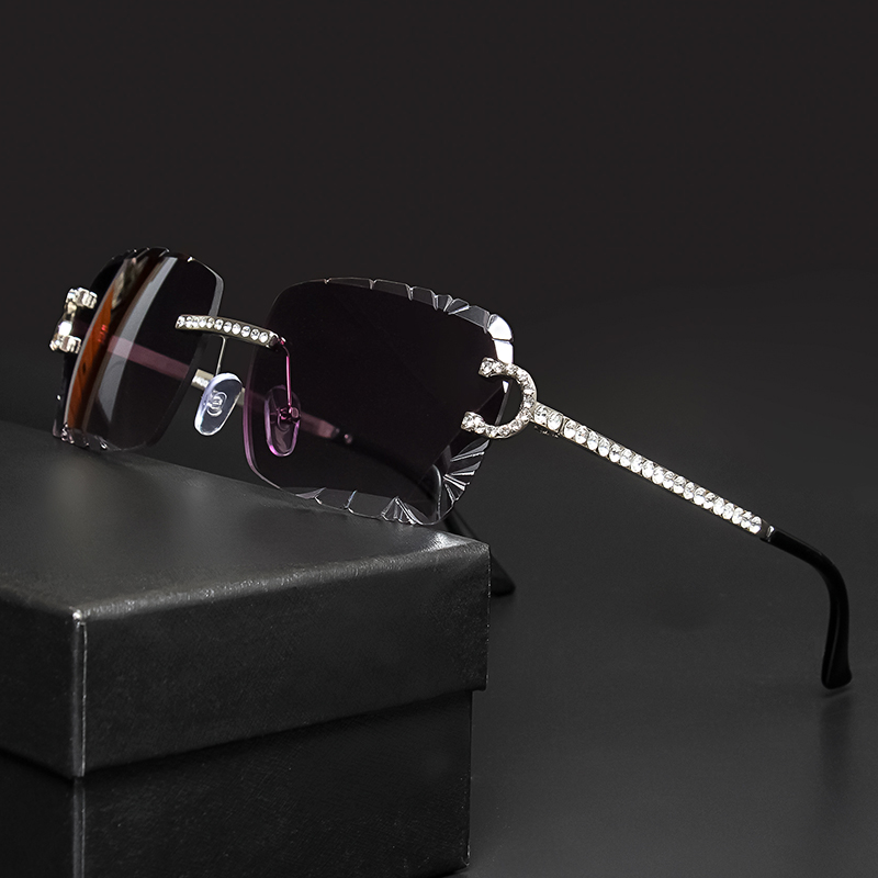 Fashion Rimless Square Sunglas - Men'S Fashion Rimless Glasses recension och pris