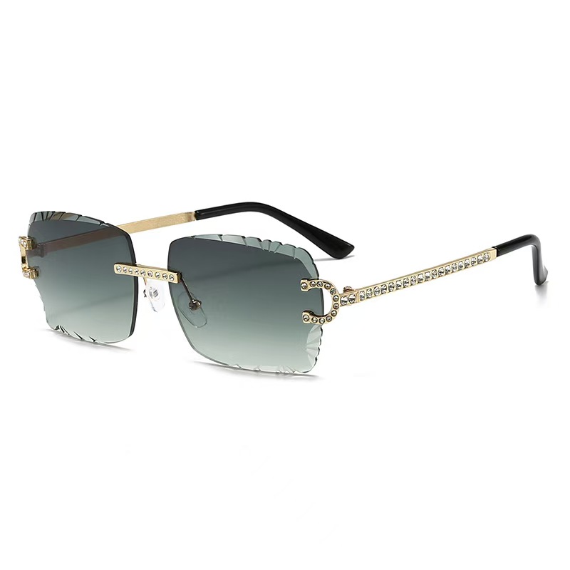 Fashion Rimless Square Sunglas - Men'S Fashion Rimless Glasses recension och pris