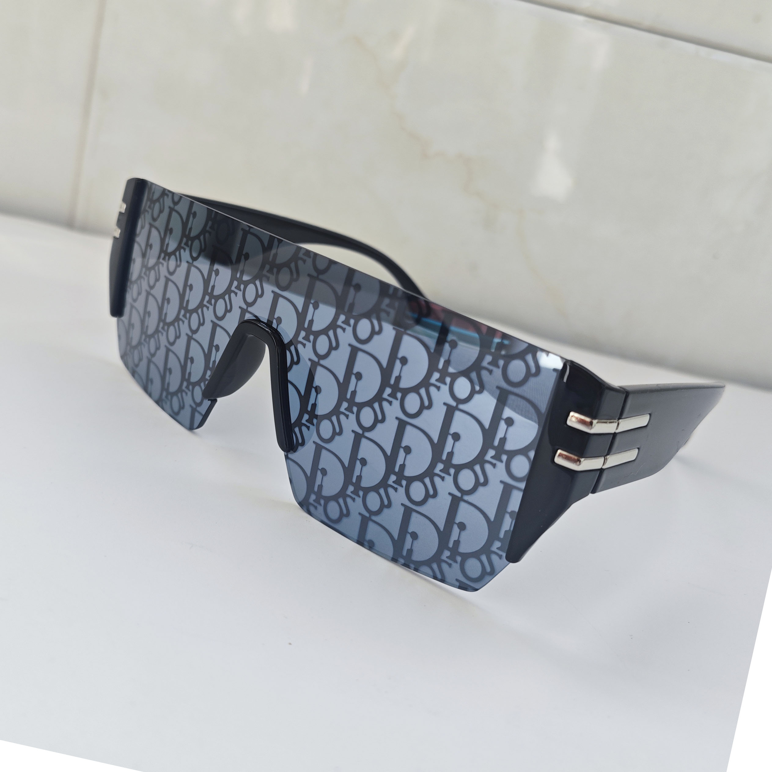 Luxury Shield Sunglasses Men W - Men'S Fashion Rimless Glasses recension och pris