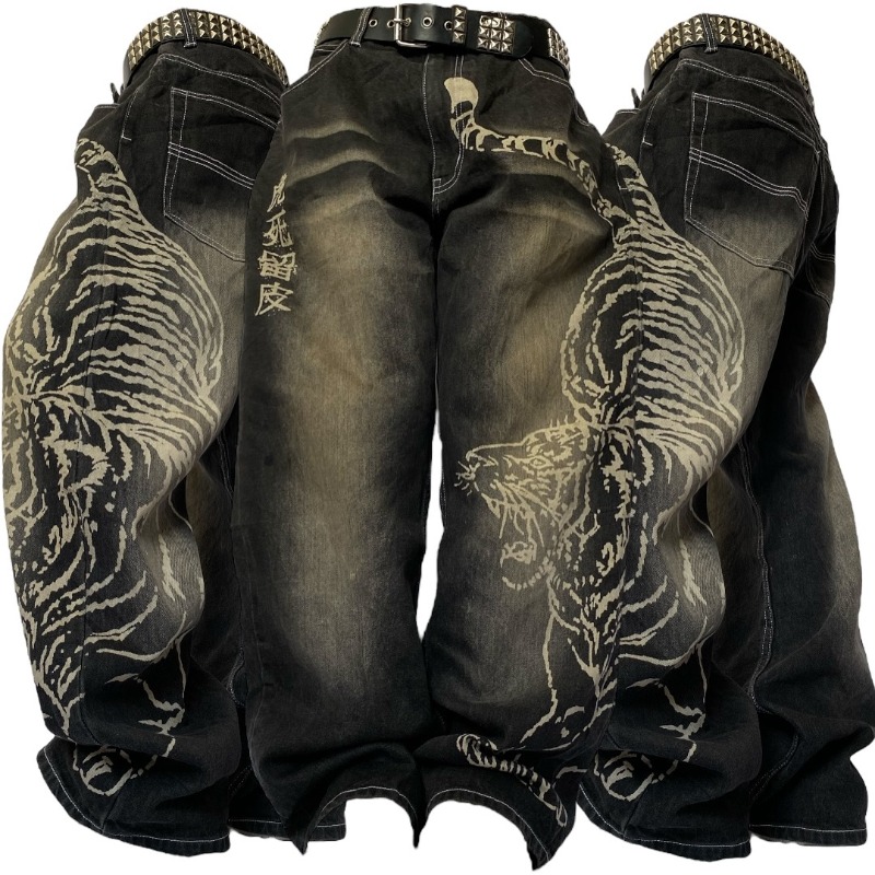 2025 Fashion New Oversized Pat - Men'S Fashion Nova Jeans recension och pris