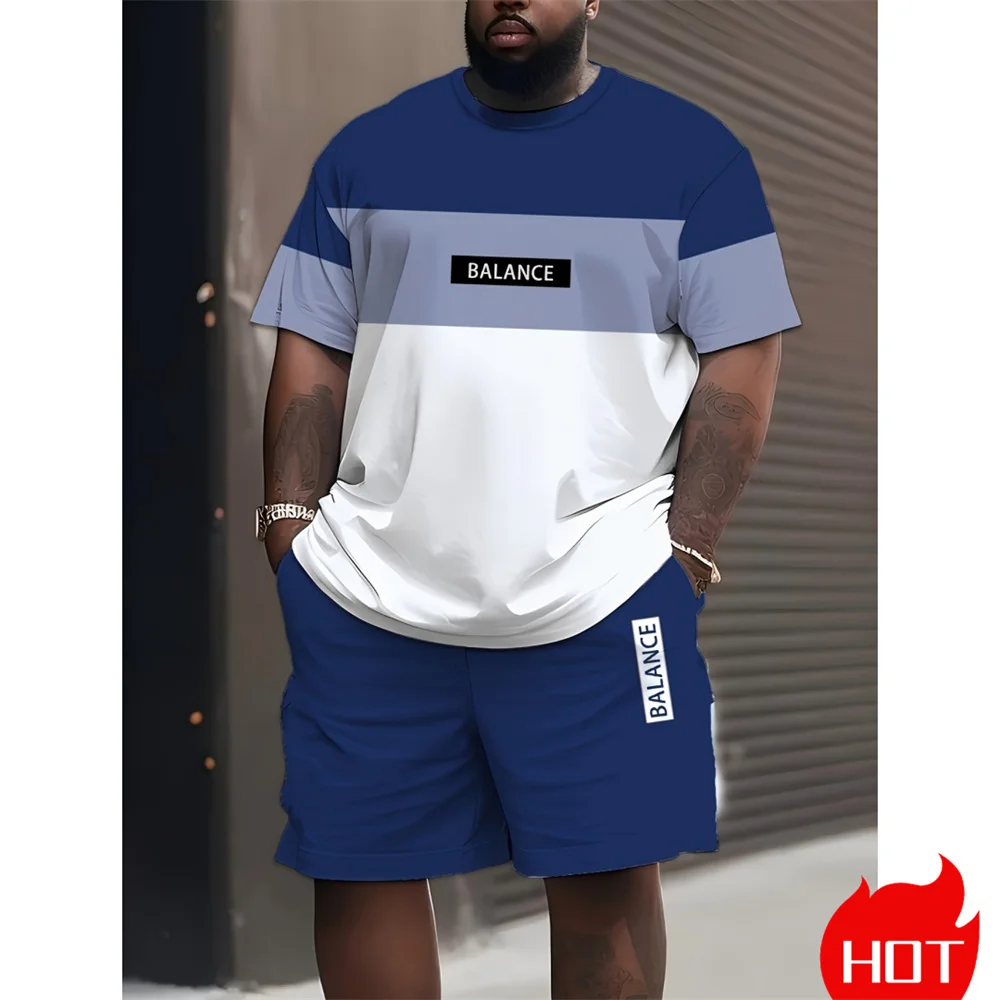 Men's Plus Size T-shirt Set Su - Men'S Fashion Plus recension och pris