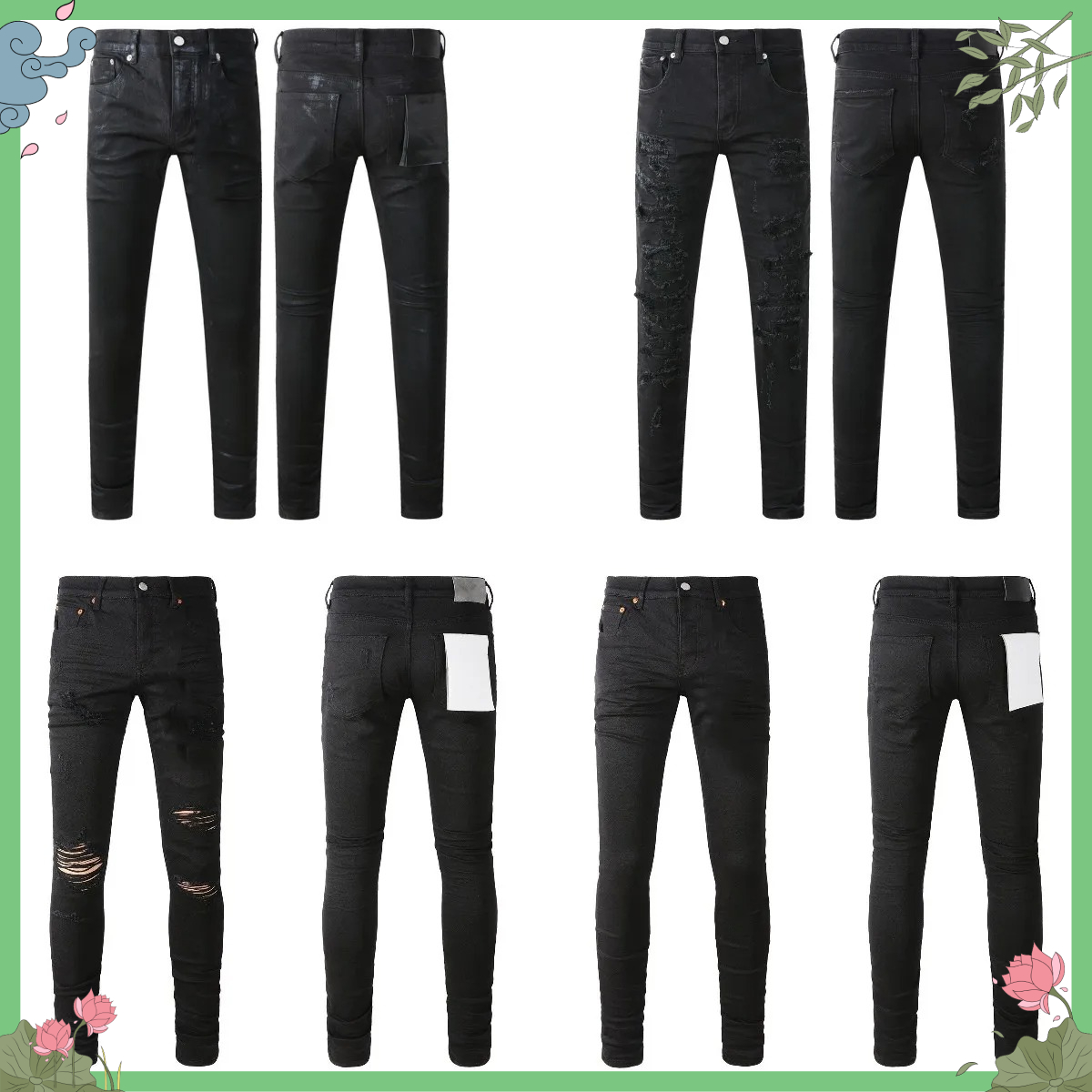 New Fashion Jeans Men streetwe - Men'S Fashion Nova Jeans recension och pris