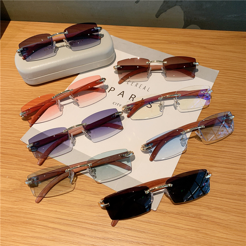 Rimless Sunglasses For Men Wom - Men'S Fashion Rimless Glasses recension och pris