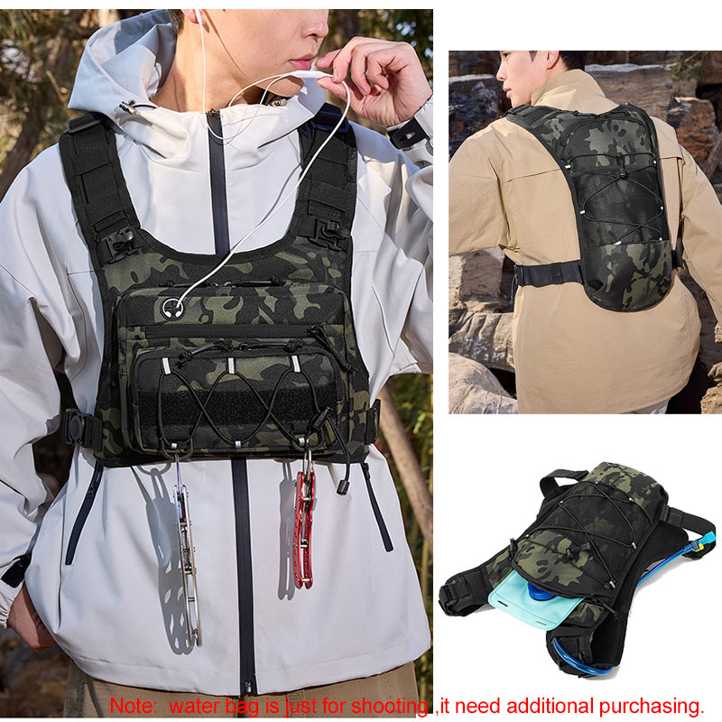 Tactical Bag Front Chest Rig V - Tactical Vest Men recension och pris
