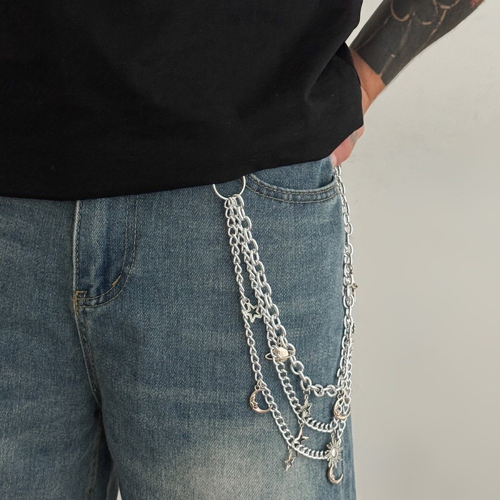 Unisex Adjustable Metal Pants  - Men'S Fashion Night Out recension och pris